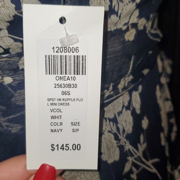 Ruffle Mini Dress - Picture 6 of 6